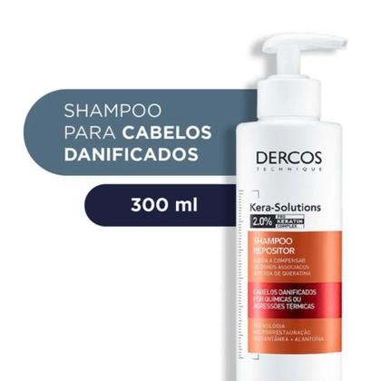Imagem de Dercos Kera Solutions Shampoo 300ml Vichy Repositor