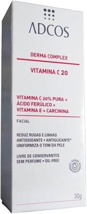 Imagem de Derma Complex Vitamina C 20 Concentrado Adcos 30ml
