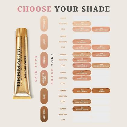 Imagem de Dermacol Make-up Cover Base Alta Cobertura Cor 229