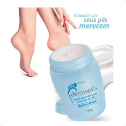 Imagem de Dermopés Creme de Tratamento dos Pés Hidrata e Restaura 130g REF 2026 - Abelha Rainha