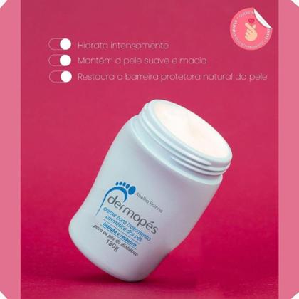 Imagem de Dermopés Creme de Tratamento dos Pés Hidrata e Restaura 130g REF 2026 - Abelha Rainha