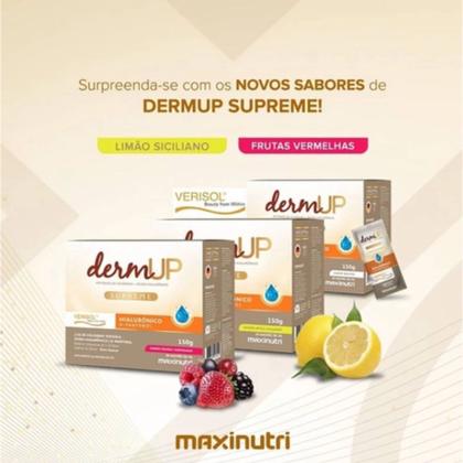 Imagem de DermUp Supreme Verisol 30 sachês - Frutas Vermelhas