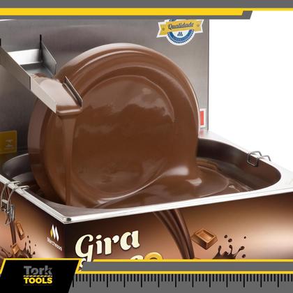 Imagem de Derretedeira Gira Choco 5kg Inox 750w GC.1.152 Marchesoni 220v