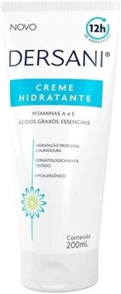 Imagem de Dersani Creme Hidratante Corporal 200 ml  Hidratação Profunda e Prolongada por 12 h, com Ácidos Graxos Essenciais, Vita