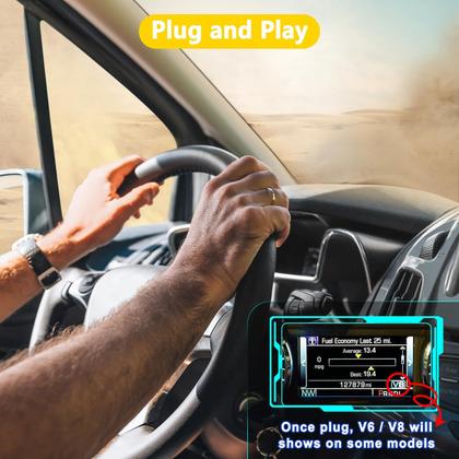 Imagem de Desativador Joplay AFM/DFM para motores GM V6 V8 Plug & Drive