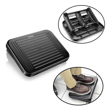 Imagem de Descanso Apoio de Pé Escritório até 50Kg Texturizada Antiderrapante Multi AC279 