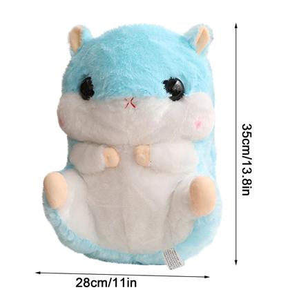 Imagem de Descanso bonito do lance do hamster do luxuoso, brinquedos do bicho de pelúcia