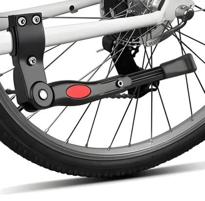 Imagem de Descanso Lateral Pezinho Alumínio De Descanso Para Bike Bicicleta Regulavel Emborrachado Com Apoio Aluminio Mtb Speed