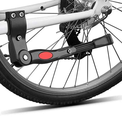 Imagem de Descanso Lateral Pezinho Bicicleta Regulável Aro 20 24 26 29 MTB Galera da Bike