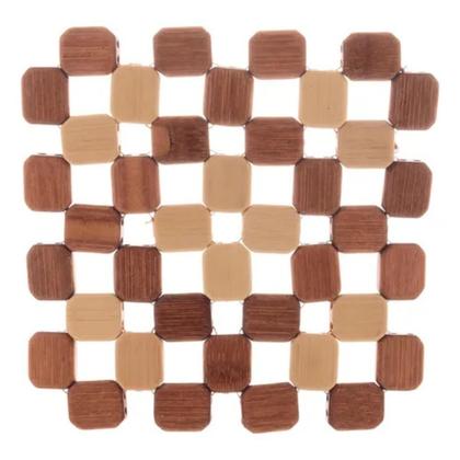 Imagem de Descanso Para Panela de Bambu 16x16cm