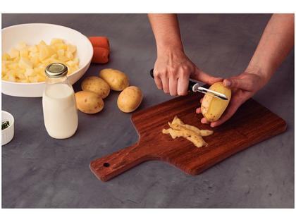 Imagem de Descascador de Batatas Manual Utilitá em Aço Inox Tramontina - Preto