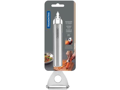 Imagem de Descascador de Legumes Tramontina Inox Marfim