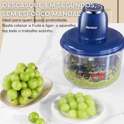 Imagem de Descascador Elétrico De Alho Legumes Frutas Portátil Sem Fio voltagem:bivolt
