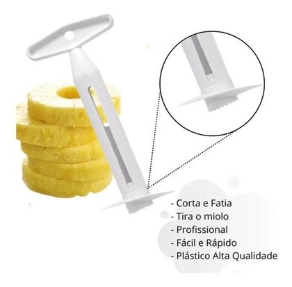 Imagem de Descascador Fatiador De Abacaxi Cascaxi Manual Keita