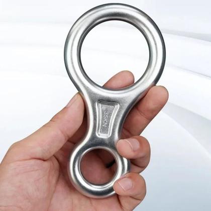 Imagem de Descensor De Escalada Em Alumínio Em Forma De 8, Dispositivo De Segurança Para Escalada, Equipamento