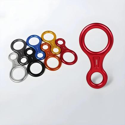 Imagem de Descensor De Escalada Em Alumínio Em Forma De 8, Dispositivo De Segurança Para Escalada, Equipamento