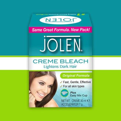 Imagem de Descolorante de cabelo Jolen Creme Lightener 30ml, pacote com 6