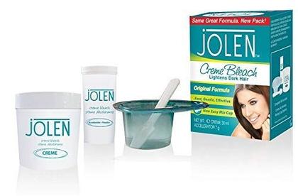 Imagem de Descolorante de cabelo Jolen Creme Lightener 30ml, pacote com 6