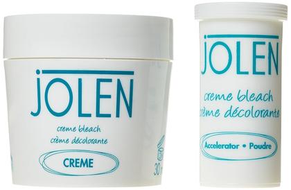 Imagem de Descolorante de cabelo Jolen Creme Lightener 30ml, pacote com 6
