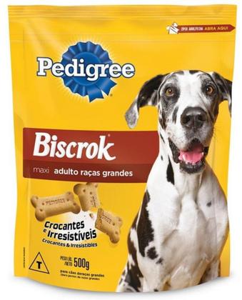 Imagem de DESCONTINUADO-Biscrok Pedigree Maxi 500 gr - Pedigree