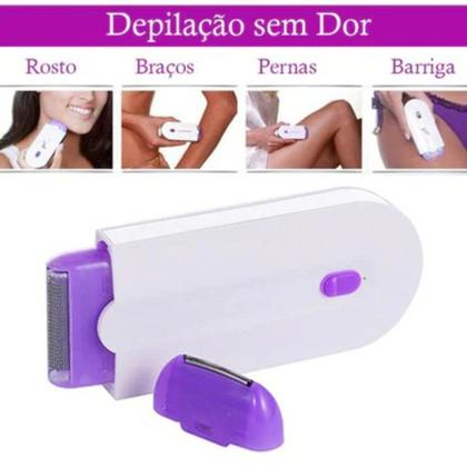 Imagem de Descubra a conveniência da depilação em casa com nosso Mini Depilator elétrico!