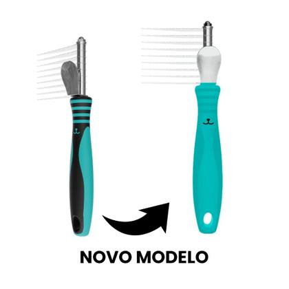 Imagem de Desembolador Reto 9 Lâminas Azul Propetz Pet Original