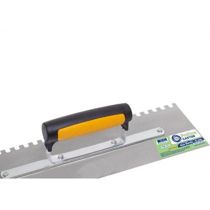 Imagem de Desempenadeira Aco Castor Dentada 10 X 35Cm Pratica Dente 8Mm - 511