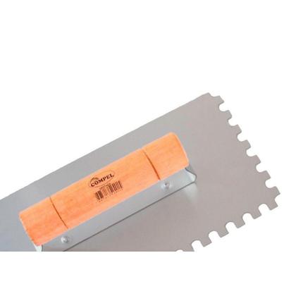Imagem de Desempenadeira Aco Compel Dentada 12,5 X25,5Cm