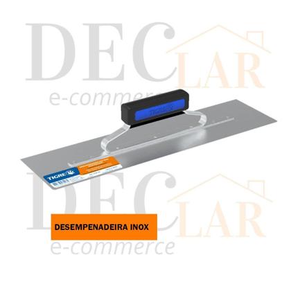 Imagem de Desempenadeira Aço Inox Tigre 12x45cm