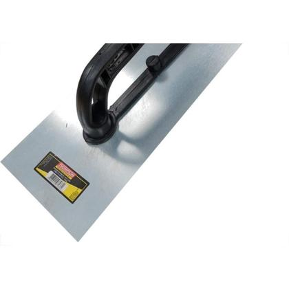 Imagem de Desempenadeira Aco Thompson Gesso Lisa 12Cm X 48Cm - Kit C/6 Pecas