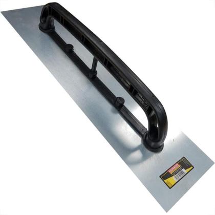 Imagem de Desempenadeira Aco Thompson Gesso Lisa 12Cm X 48Cm - Kit C/6 Pecas