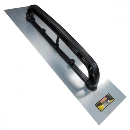 Imagem de Desempenadeira Aco Thompson Gesso Lisa 12Cm X 48Cm - Kit C/6 Pecas