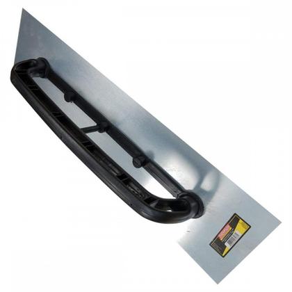 Imagem de Desempenadeira Aco Thompson Gesso Lisa 12Cm X 48Cm . / Kit C/ 6 Peças