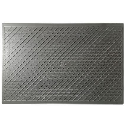 Imagem de Desempenadeira Corrugada Cinza 17x29cm - 2001-S - DOUBLE