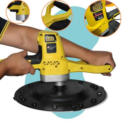 Desempenadeira Elétrica para Reboco Nakasaki 1300w Com 3 discos