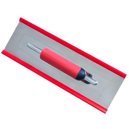 Imagem de Desempenadeira em inox 120mm x 355mm com cabo emborrachado - 1.2440