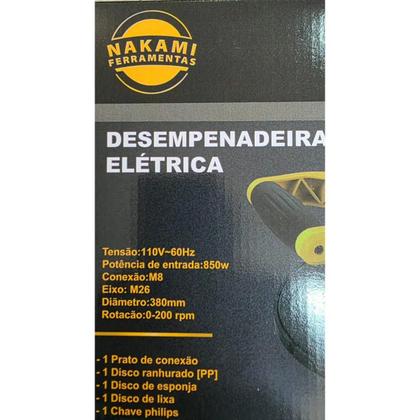 Imagem de Desempenadeira Lixadeira Elétrica 850W