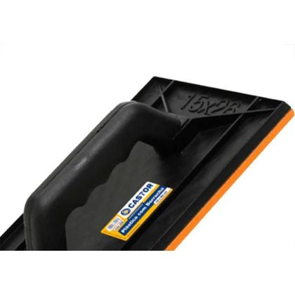 Imagem de Desempenadeira Pvc Castor Com Borracha 15 X 26Cm - 026