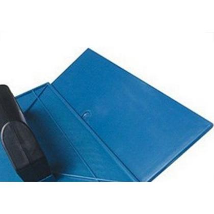 Imagem de Desempenadeira Pvc Emave Azul Lisa 15 X26Cm - Kit C/6 Pecas
