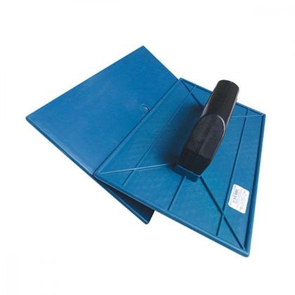 Imagem de Desempenadeira Pvc Emave Azul Lisa 18X30 - Kit C/6 Unidades