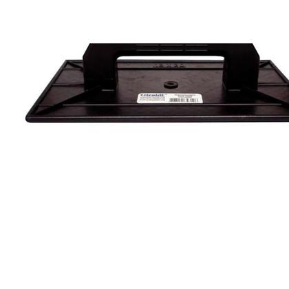 Imagem de Desempenadeira Pvc Giraldi 16X28 Com Borracha Preta