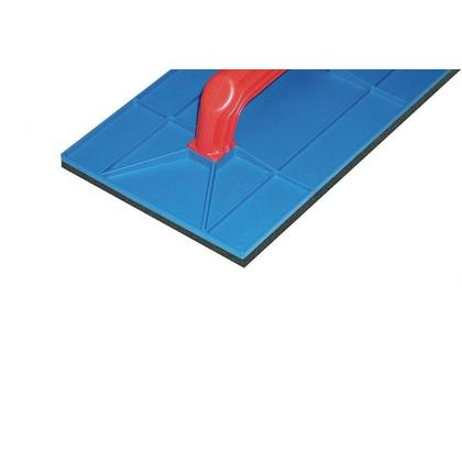 Imagem de Desempenadeira Pvc Zumplast 15X26 Com Borracha Azul 2272