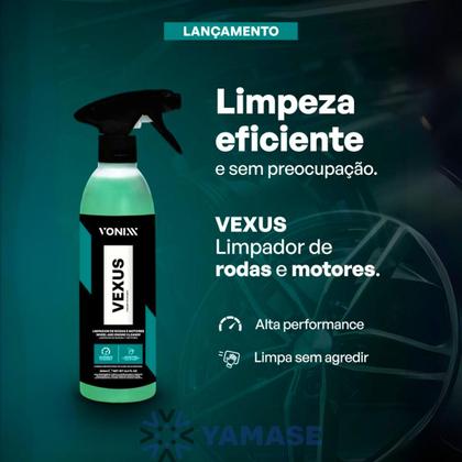 Imagem de Desengraxante de Alta Performance Removedor de Sujeiras Pesadas Para Rodas Chassis Motor Vexus Vonixx