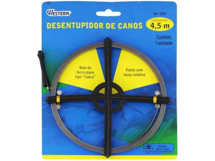 Imagem de Desentupidor De Canos 4,5M Western