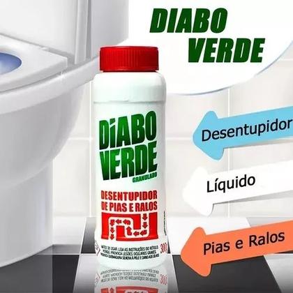 Imagem de Desentupidor de pias diabo verde 300g