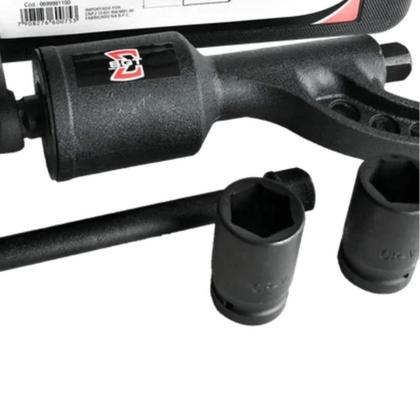 Imagem de Desforcimetro para Soltar Parafuso de Roda com 2 Soquetes - 7.800 N.M - SGT-9811 - Sigma
