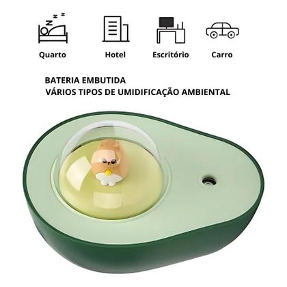 Imagem de Design Sofisticado: Umidificador de Ar Abacate