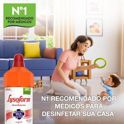 Imagem de Desinfetante Bactericida Bruto Original 1Lt Lysoform