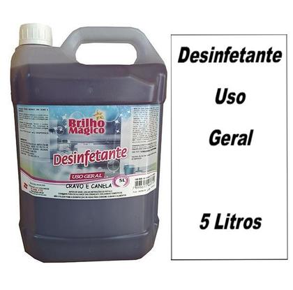 Imagem de Desinfetante Brilho Mágico 5 Litros Cravo e Canela