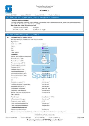 Imagem de Desinfetante Concentrado Spartan MLD Floral 5L